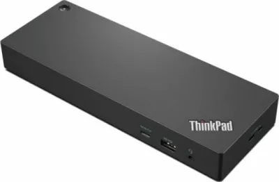 Docking station Lenovo ThinkPad Thunderbolt 4 Workstation Dock 40B00300EU, 230W Power Delivery, 40Gb/s, e zezë