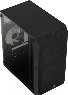 Kasë Aerocool CS107V2, Mini-atx, e zezë