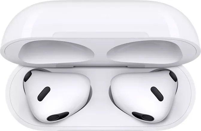 Dëgjuese Apple Airpods (3rd gen), të bardha