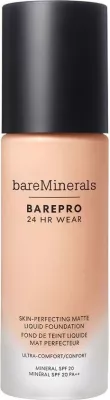 Fondatinë e lëngshme për femra bareMinerals BarePro 24HR Wear Skin-Perfecting Matte Fair 15 Cool SPF20 30ml
