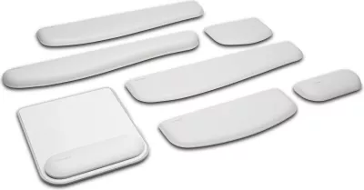 Mbështetëse dore Kensington ErgoSoft për Maus standard, Lëkurë sintetike, Xhel, Gri