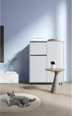 Kamerë IP smart me hub Aqara Camera Hub G3 2K (1296p), Zigbee 3.0, Wi‑Fi, pan/tilt 360°, e bardhë