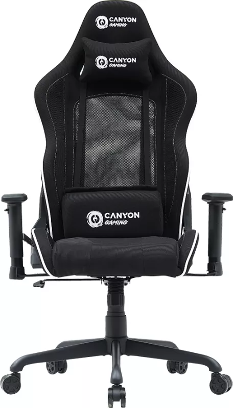 Karrige gaming CANYON Shift MCCH01, 180° e shtrishme, mbështetëse krahu 2D, deri 150 kg, e zezë
