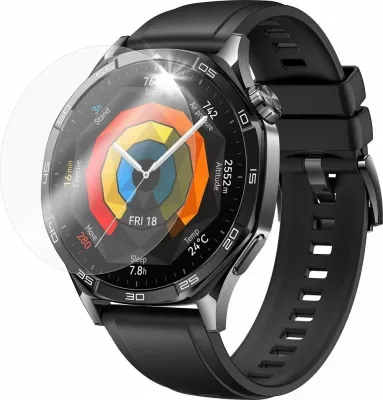 Xham mbrojtës i kalitur Fixed Pro për Huawei Watch GT 5 46 mm, 2 copë, transparent