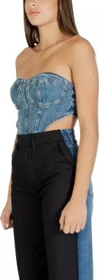 Top bustier për femra Colcci 046.11.00083, denim [Madhësia: M]
