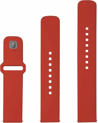Set rripi smartwatchi Fixed Sporty Quick Release 22mm, 160-235 mm, silikon, i kuq
