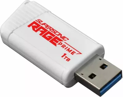 USB memorje PATRIOT Supersonic Rage Prime 1TB USB 3.2 Gen 2 600MB/s, e bardhë