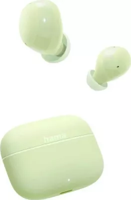 Kufje Hama Freedom buddy II, true wireless, Bluetooth 5.3, USB Type C, gjelbra