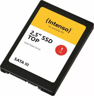 SSD disk i brendshëm Intenso Top Performance 1TB 2.5\" SATA III, e zezë