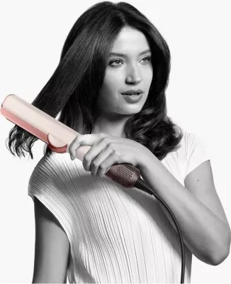 Drejtues flokësh Dyson Airstrait, pastel pink/rose gold