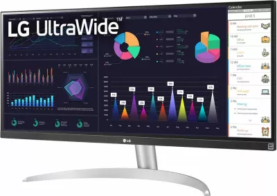 Monitor LG 29WQ600-W, 29 inç, UltraWide, Full HD, bardhë