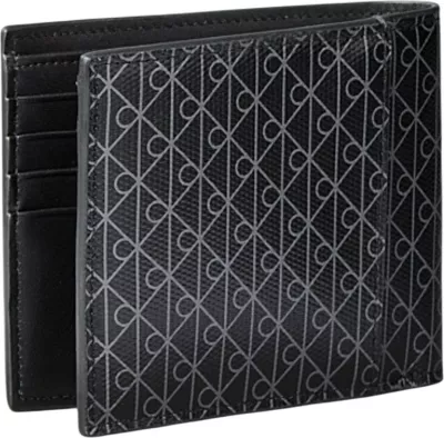 Portofol për meshkuj Calvin Klein LV04D1085G, i zi