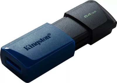 USB Kingston DataTraveler Exodia M, 64GB, e kaltër
