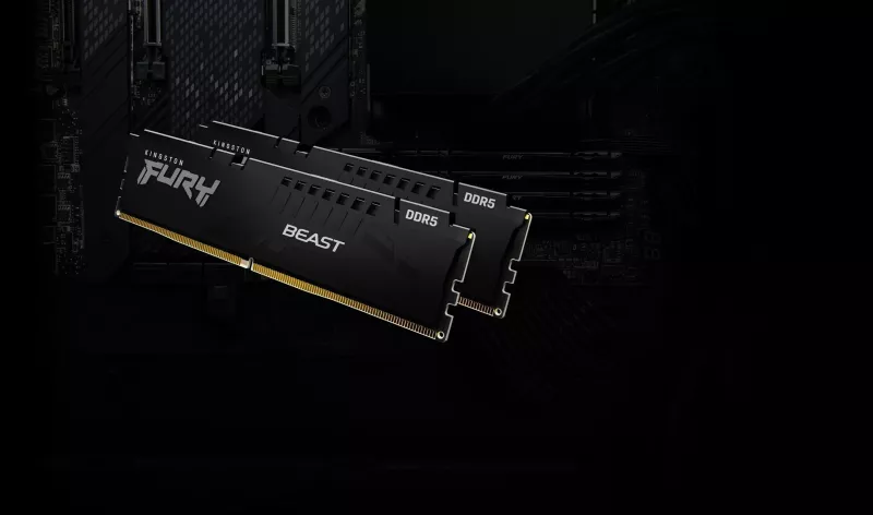 RAM Memorje Kingston FURY 32GB 5200MT/s DDR5 CL40 DIMM Beast Black