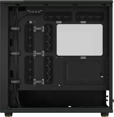 Kasë Fractal Design FD-C-NOR1X-02, Midi Tower, ATX, EATX, micro ATX, Micro-ITX, e zezë, qymyr