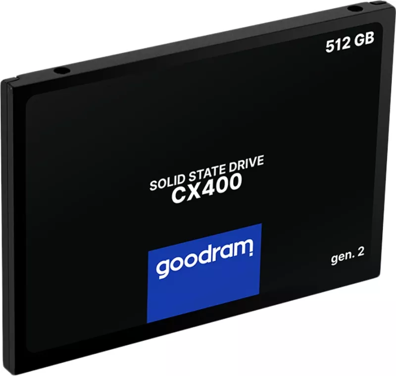 SSD GOODRAM CX400 Gen.2 512GB 2.5" SATA III, e zezë