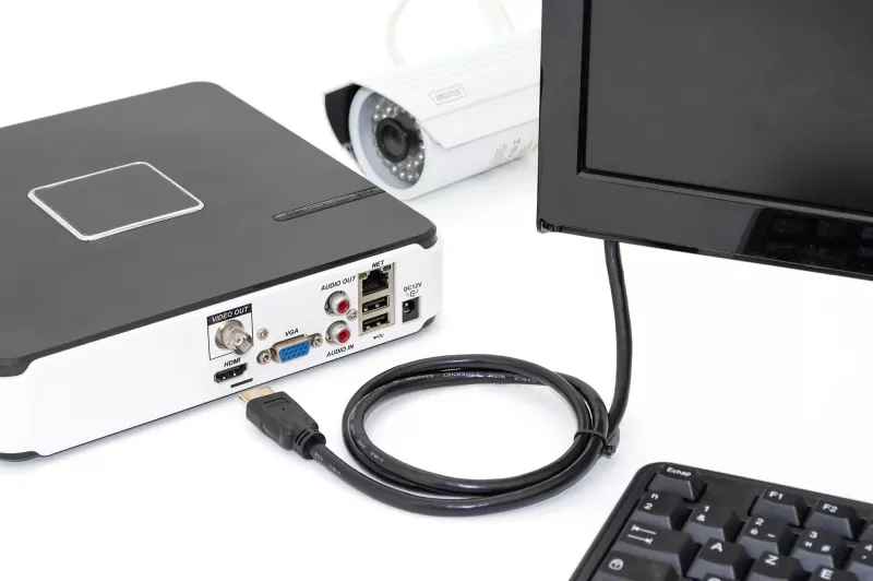 Kabllo HDMI Digitus Premium High Speed 1m, 4K, HDR, e zezë