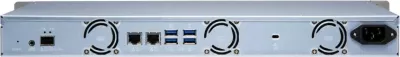 NAS QNAP TS-431XeU, Rack (1U), Alpine AL-314, 2 GB RAM, E zezë