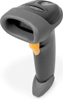 Skaner barkodi Digitus Bluetooth 1D/2D QR-Code, gri