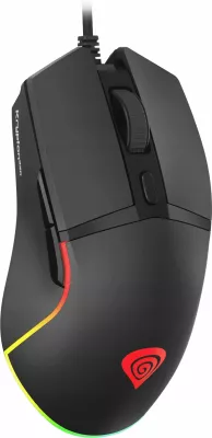 Maus Genesis Krypton 220 NMG-1770, 6400 DPI, RGB, USB me kabllo, 6 butona, i zi