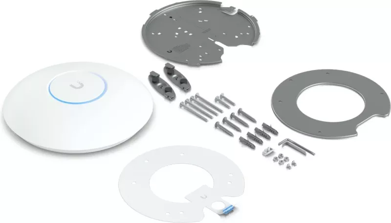 Access Point Ubiquiti U7 Pro, 5400 Mbit/s, 2.4 GHz, 5 GHz, 6 GHz, Bardhë