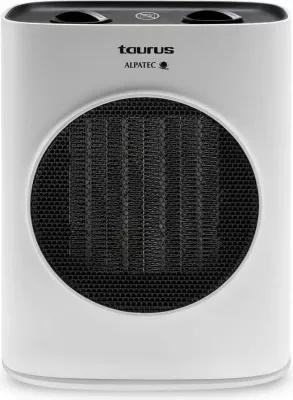 Ngrohës qeramik Taurus FH1500 1500W, PTC, oscilues, i bardhë/zi