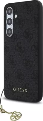 Mbështjellës Guess 4G Charms Collection për Samsung Galaxy S24 FE S721, Gri