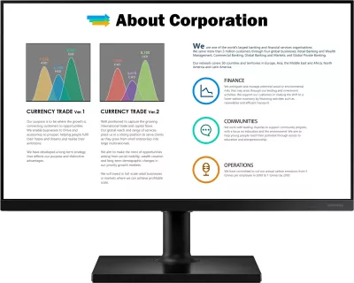 Monitor Samsung T45F, 27", Full HD, LCD, i zi