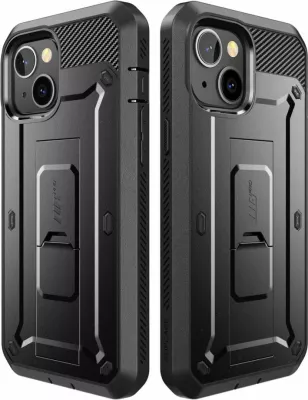 Mbështjellës Supcase Unicorn Beetle Pro për iPhone 13 / iPhone 14, i zi