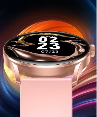 Smartwatch Gravity për femra, rozë