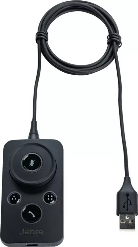 Kontrollues Jabra Engage Link USB-A MS, Audio, Wired, Butona, Ngjyrë e zezë