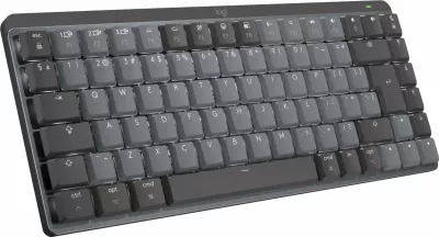 Tastierë mekanike Logitech MX Mechanical Mini for Mac 920-010837, wireless, US INTL layout, backlit, pa numpad, Graphite