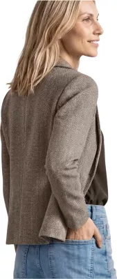 Blazer për femra Street One QR Dessin Basic 213112, kafe [Ngjyra: 44]