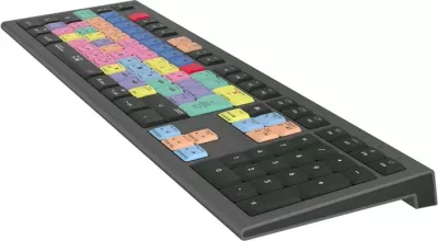 Tastierë LogicKeyboard Astra 2 për Adobe Premiere Pro CC, UK layout, Mac, shumëngjyrëshe