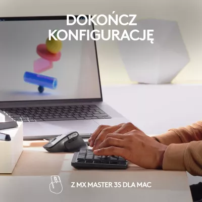 Tastierë mekanike Logitech MX Mechanical Mini for Mac 920-010837, wireless, US INTL layout, backlit, pa numpad, Graphite