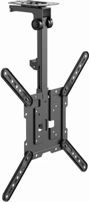 Mbajtëse tavani për TV/monitor Gembird CM-55ST-01, 23-55", e zezë