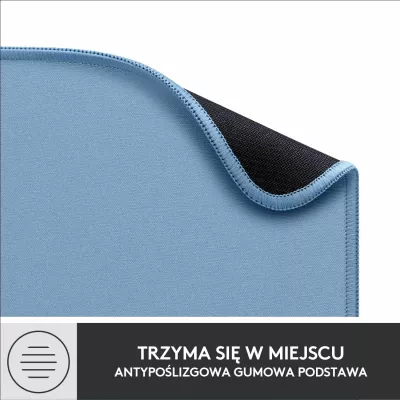 Mauspad Logitech Studio Series 956-000051 23x20cm trashësi 0.3cm, Blue Grey