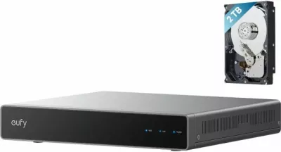 Regjistrues video NVR ANKER eufy S4, 8-16 kanale, HDD 2TB, i zi