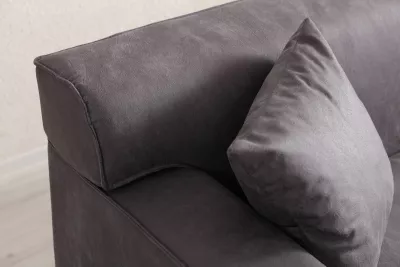 Këndare Petra R, ngjyrë antracit, Atelier del Sofa