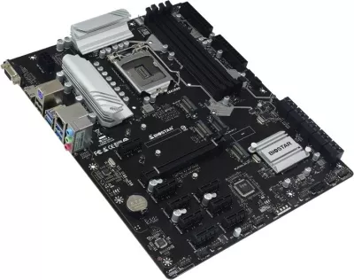 Pllakë amë Biostar TZ590-BTC DUO, ATX, Socket LGA 1200, e zezë