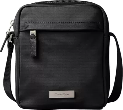 Çantë crossbody për meshkuj Calvin Klein CLEAN REPORTER LV04D3376G, e zezë