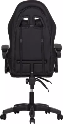 Karrige gaming STRATUS FH1231.01, e zezë, me jastëkë për mes dhe qafë, 62x62x119cm