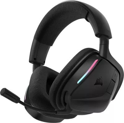 Kufje Corsair VOID WIRELESS v2, wireless gaming, 50mm, RGB, Dolby Atmos, Carbon