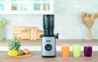 Slow juicer UNOLD 78275 Sam, 0.8L, 80 RPM, charcoal