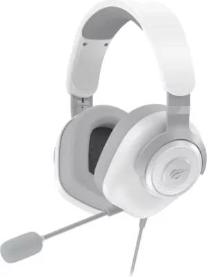 Kufje gaming HAVIT HV-H2230U, USB 7.1, 50 mm, me mikrofon, kabllo 1.8 m, të bardha