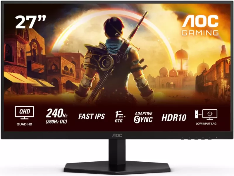 Monitor gaming AOC Q27G42ZE 27" QHD 240Hz Fast IPS i zi