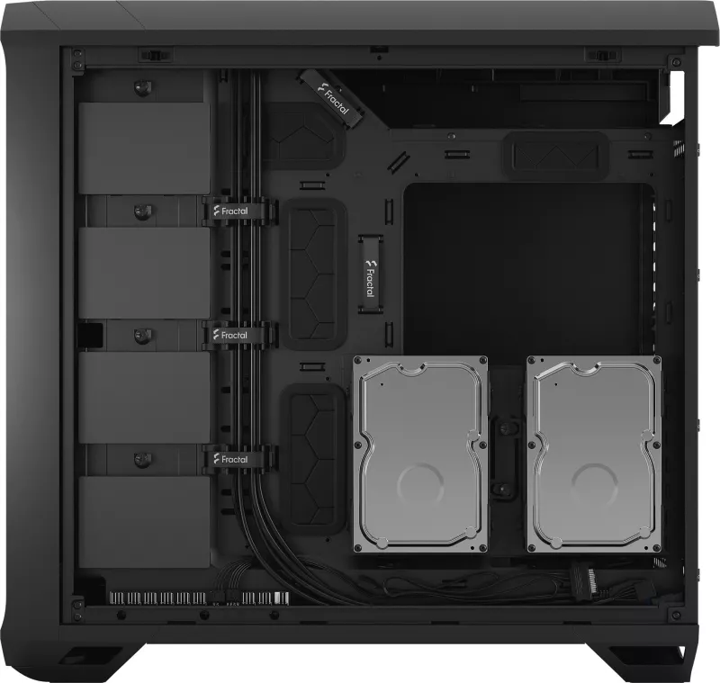 Kasë Fractal Design Torrent, Tower, PC, ATX, EATX, ITX, micro ATX, SSI CEB, Steel, Gaming, e zezë