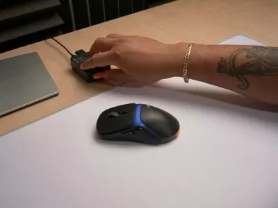 Maus Glorious Model O3 Wireless GLO-O3-WL-BLK 30000 DPI 8K RGB e zezë