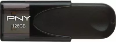 Pendrive PNY Attaché 4 2.0 128 GB USB 2.0, e zezë