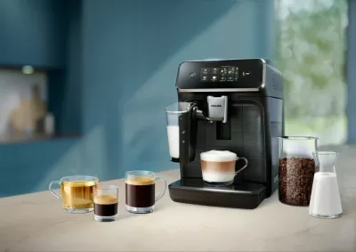 Aparat kafeje Philips EP2334/10, plotësisht automatik, i zi